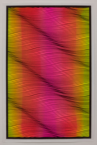 Pink Noise Blacklight Posters by Instant Coffee