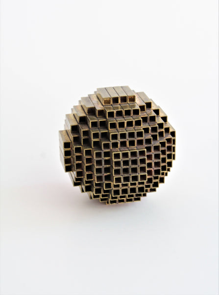 Sphere Made of Square Tubes by Micah Adams